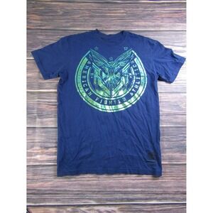 American Fighter Mens Medium Blue Training Training T Shirt UFC MMA Workout Gym